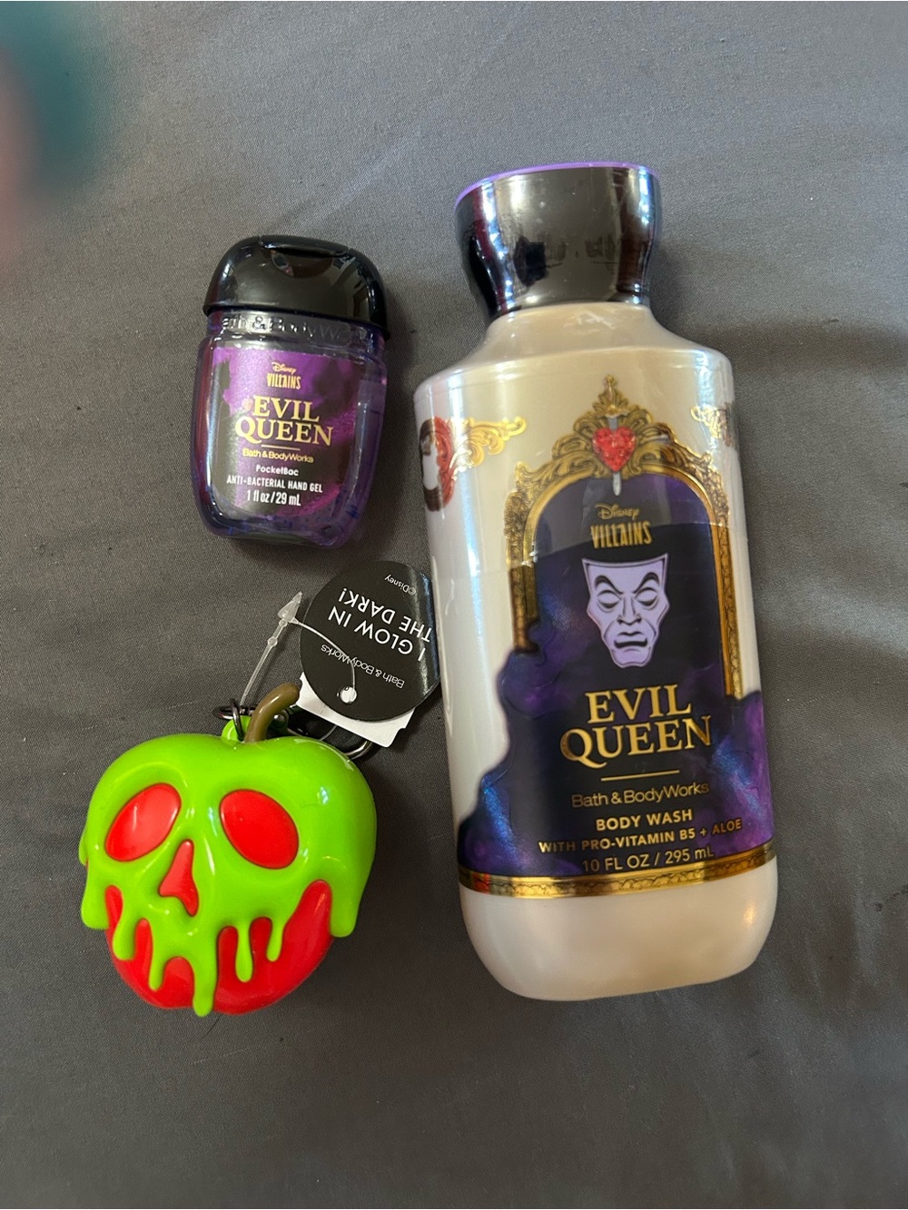 Bath & Body Works Evil Queen Body Wash, pocketbac holder & pocketbac